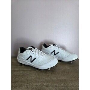 New Balance White and Black Athletic Shoes